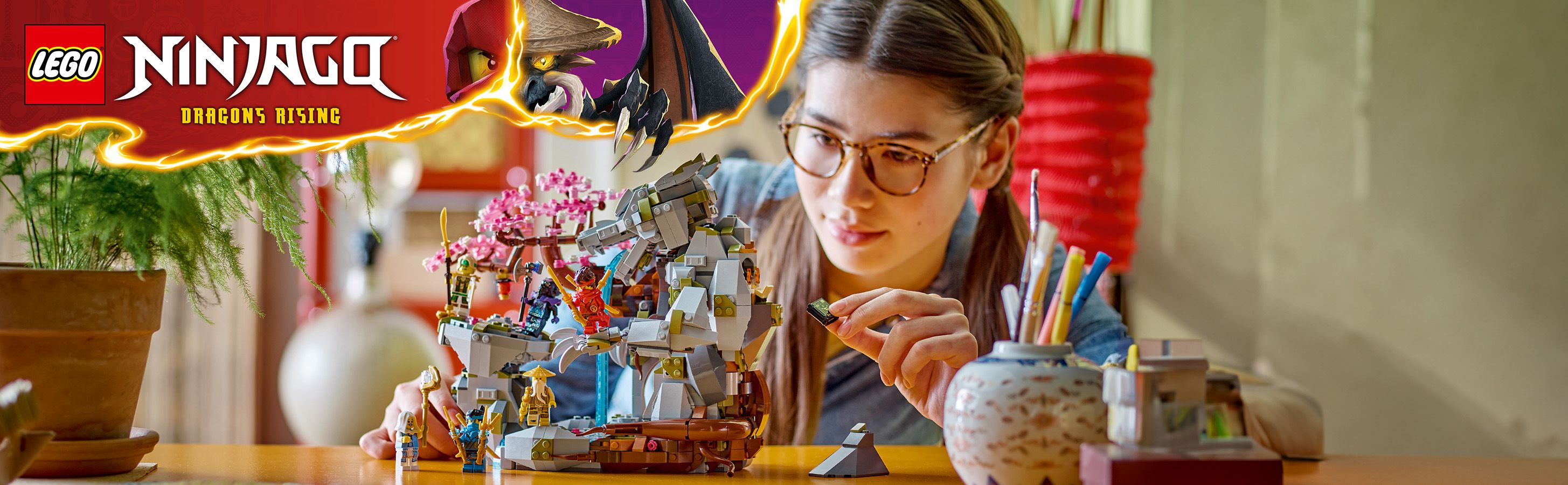Fantastický model LEGO® NINJAGO® s drakem